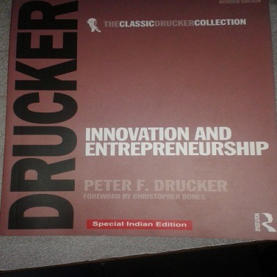 Innovation And Entrepreneurship (Paperback)(English, Paperback, Peter f. Drucker)