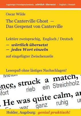 The Canterville Ghost - Das Gespenst von Canterville(German, Paperback, Wilde Oscar Monsieur)