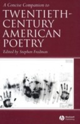 A Concise Companion to Twentieth-Century American Poetry(English, Hardcover, unknown)