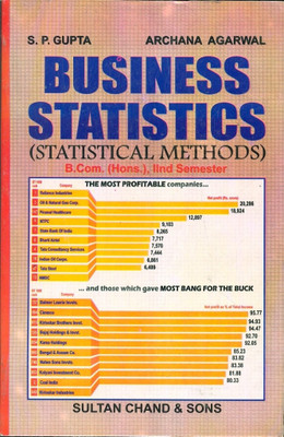 Business Statistics (Statistical Methods)(English, Paperback, Gupta S P)