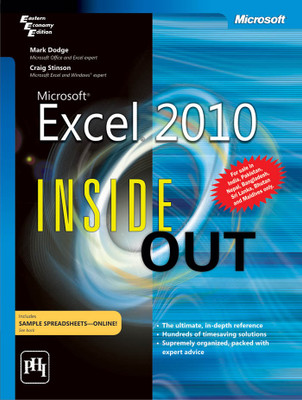Ms Excel 2010 Inside Out(English, Paperback, Dodge)