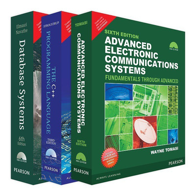 Anna University - CSE 3rd Sem. Combo of The C++ Programming Language , Database Systems & Advanced Electronic Comm. System Combo Edition(English, Paperback, Stroustrup Bjarne, Elmasri Ramez,Tomasi Wayne)