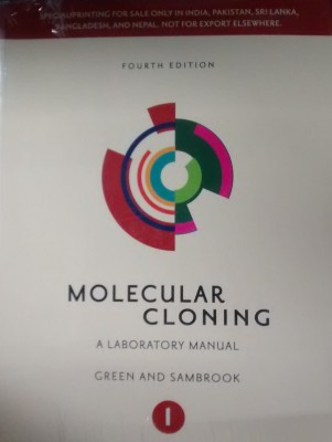 Molecular Cloning  - A Laboratory Manual 4th  Edition(English, Paperback, Michael R. Green, Joseph Sambrook)