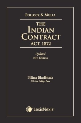 THE INDIAN CONTRACT ACT-1872 14th  Edition(English, Hardcover, Pollock, Mulla)