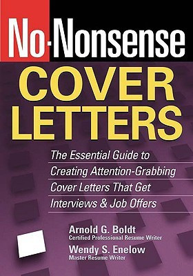 No-Nonsense Cover Letters(English, Paperback, Boldt Arnold G.)