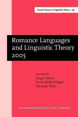 Romance Languages and Linguistic Theory 2005(English, Hardcover, unknown)
