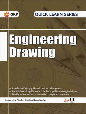 Quick Learn Series Engineering Drawing (Plane & Solid Geometry in First Angle Projection Method 2 Edition(English, Paperback, unknown)