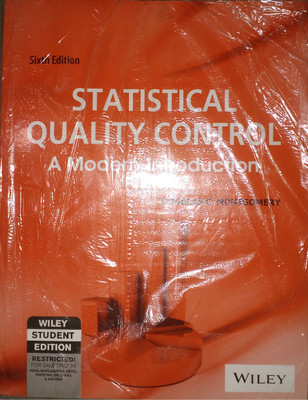 Statistical Quality Control(English, Paperback, Montgomery Douglas C.)