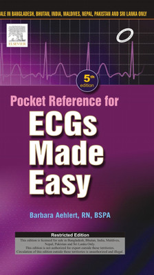 Pocket Reference for ECGs Made Easy(English, Paperback, Aehlert Barbara)