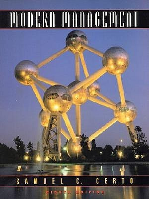 Modern Management 8th Edition(English, Paperback, Certo Samuel C.)