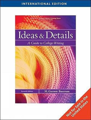 Ideas and Details International ed of 7th revised ed Edition(English, Paperback, Bauman M.Garrett)