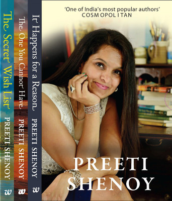 Preeti Shenoy Box Set(Secret Wish List,the One You Cannot Have, it Happen for A Reason)(English, Undefined, Preeti Shenoy)