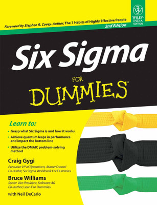 Six Sigma for Dummies(English, Paperback, Gygi Craig)