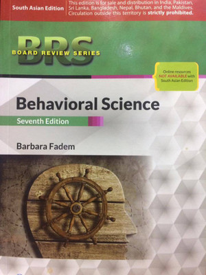 Board Review Series, BRS Behavioral Sciences(English, Paperback, Barbara Fadem, PHD)