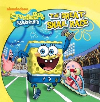 SpongeBob the Great Snail Race(English, Hardcover, Parragon)