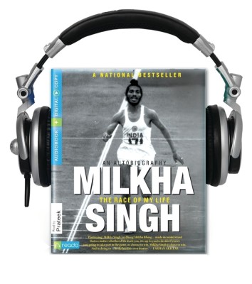 Milkha Singh  - The Race of My Life with 1 Disc(English, Audiobook, Prateek, Milkha Singh)