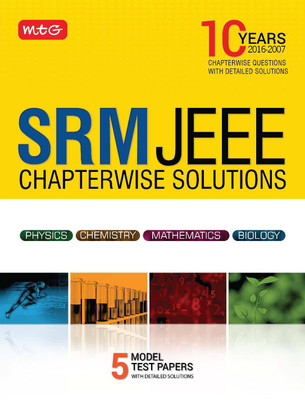 SRMJEEE 10 years Chapterwise Solutions(English, Paperback, MTG EDITORIAL BOARD)