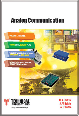 Analog Communication for Diploma Karnataka ( Sem-III ECE Course 2015 )(English, Paperback, U. A. Bakshi , A. V. Bakshi , A. P. Godse)