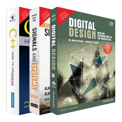 Anna University - ECE 3rd Semester Combo of C++ How to Program, Digital Design & Signals and Systems Combo Edition(English, Paperback, Deitel , Mano , Oppenheim, Deitel) Anna University - ECE 3rd Semester Combo of C++ How to Program, Digital Design & Signals and Systems Combo Edition(English, Paperback, Deitel , Mano , Oppenheim, Deitel)
