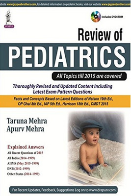 Review of Pediatrics 1st  Edition(English, Paperback, Apurv Mehra, Taruna Mehra)