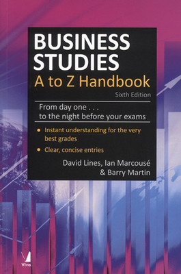Business Studies A to Z Handbook by David Lines Ian Marcous Barry Martin-English-Viva Books-Paperback_Edition-6th 6th  Edition(English, Paperback, Barry Martin)
