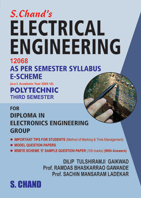 Electrical Engineering 12068 For 3rd Semster 1st Edition(English, Paperback, SACHIN M. LADEKAR, PROF. RAMDAS DILIP T. GAIKWAD)