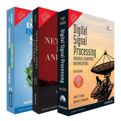 Anna University - ECE 5th Sem Combo of Digital Signal Processing, Networks & Introduction to Environmental Engg. and Science Combo Edition(English, Paperback, Proakis , Ryder , Masters)