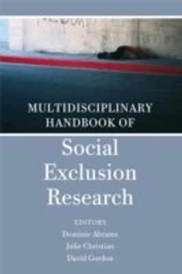 Multidisciplinary Handbook of Social Exclusion Research(English, Hardcover, unknown)