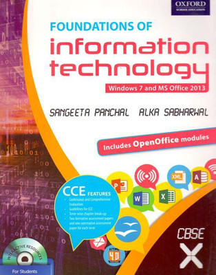 Foundations of Information Technology Class - 10(English, Paperback, Sangeeta Panchal,Alka Sabharwal)