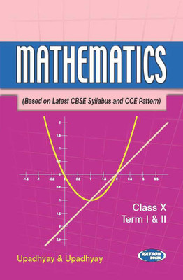 Mathematics (CBSE) (Class - X) Term I & II 5th 2025 Edition(English, Paperback, Upadhyay)