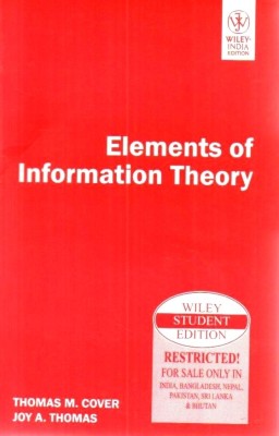 Elements of Information Theory 1st Edition(English, Paperback, Thomas Joy A.)