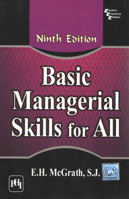 Basic Managerial Skills for All(English, Paperback, McGrath E. H.)
