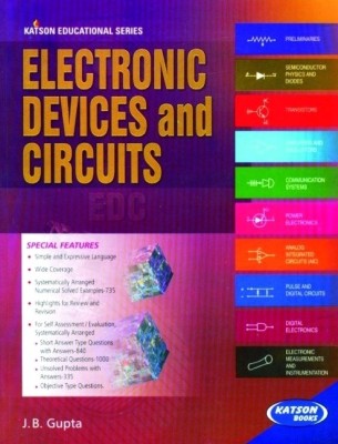 Electronics Devices And Circuits 5/e PB 1st  Edition(English, Paperback, J. B. Gupta)