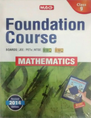 Mtg Foundation Course for Jee/Olympiads - Class 9 Maths 1st Edition(English, Paperback, unknown)