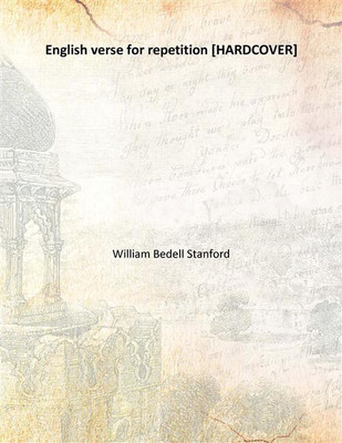 English verse for repetition(English, Hardcover, William Bedell Stanford)