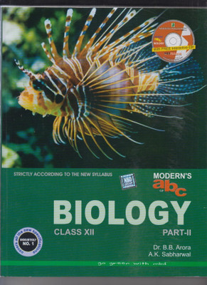 Modern ABC of Biology Class XII Part I & II(English, Paperback, Arora B.)