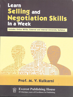 Learn Selling And Negotiation Skills In A Week(English, Paperback, M.V.Kulkarni)