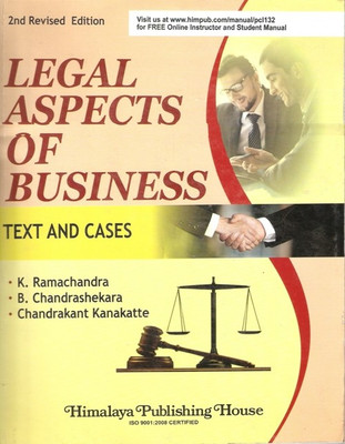 Legal Aspects Of Business Text & Cases(English, Paperback, Ramachandra K.)