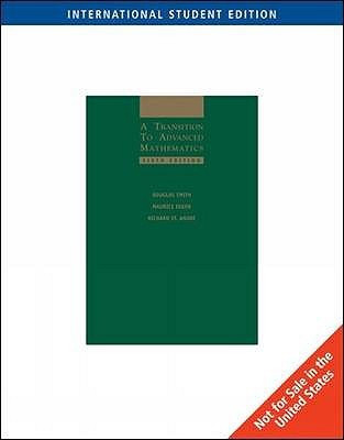 A Transition to Advanced Mathematics(English, Paperback, Smith Douglas)