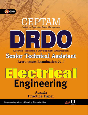 CEPTAM (Centre for Personnel Talent Management) - DRDO (Defence Research & Development Organisation) : Electrical Engineering (Includes Practice Paper)  - Senior Technical Assistant - Recruitment Examination 2017 Seventh Edition(English, Paperback, GKP)