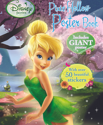 Pixie Hollow Poster Book  - Includes Giant Poster(English, WIRE STITCHED)