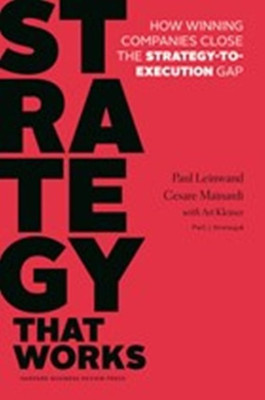 Strategy That Works  - How Winning Companies Close the Strategy-to-Execution Gap(English, Hardcover, Leinwand Paul)