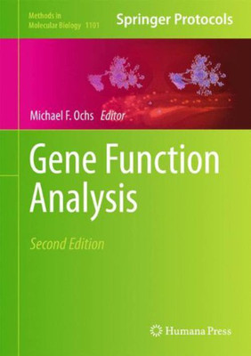 Gene Function Analysis(English, Hardcover, unknown)