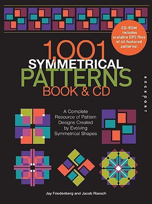 1001 Symmetrical Patterns Book and CD(English, Paperback, Friedenberg Jay)