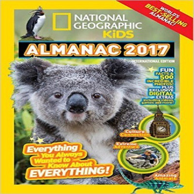 National Geographic Kids Almanac 2017 Paperback(English, Paperback, National Geographic Kids (Author))