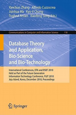 Database Theory and Application, Bio-Science and Bio-Technology(English, Paperback, unknown)