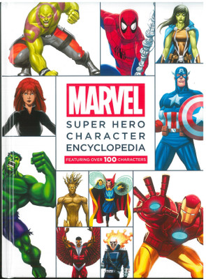 Marvel Super Hero Character Encyclopedia  - Featuring Over 100 Characters(English, Hardcover, Scott Peterson)