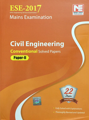 ESE 2017 - Main Examination Civil Engineering Conventional Solved Paper - II(English, Paperback, Made Easy)