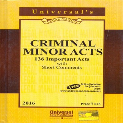 Criminal Minor Acts(English, Hardcover, unknown)