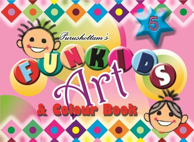 Purushottam's FUNKIDS Art & Colour Book 5  - Drawing, Art and Colouring Book for Class-5(English, Paperback, Debnath Nandy B.V.A. Sushanta Dutta M.F.A.(Hyd) B.F.A.(Kol).)